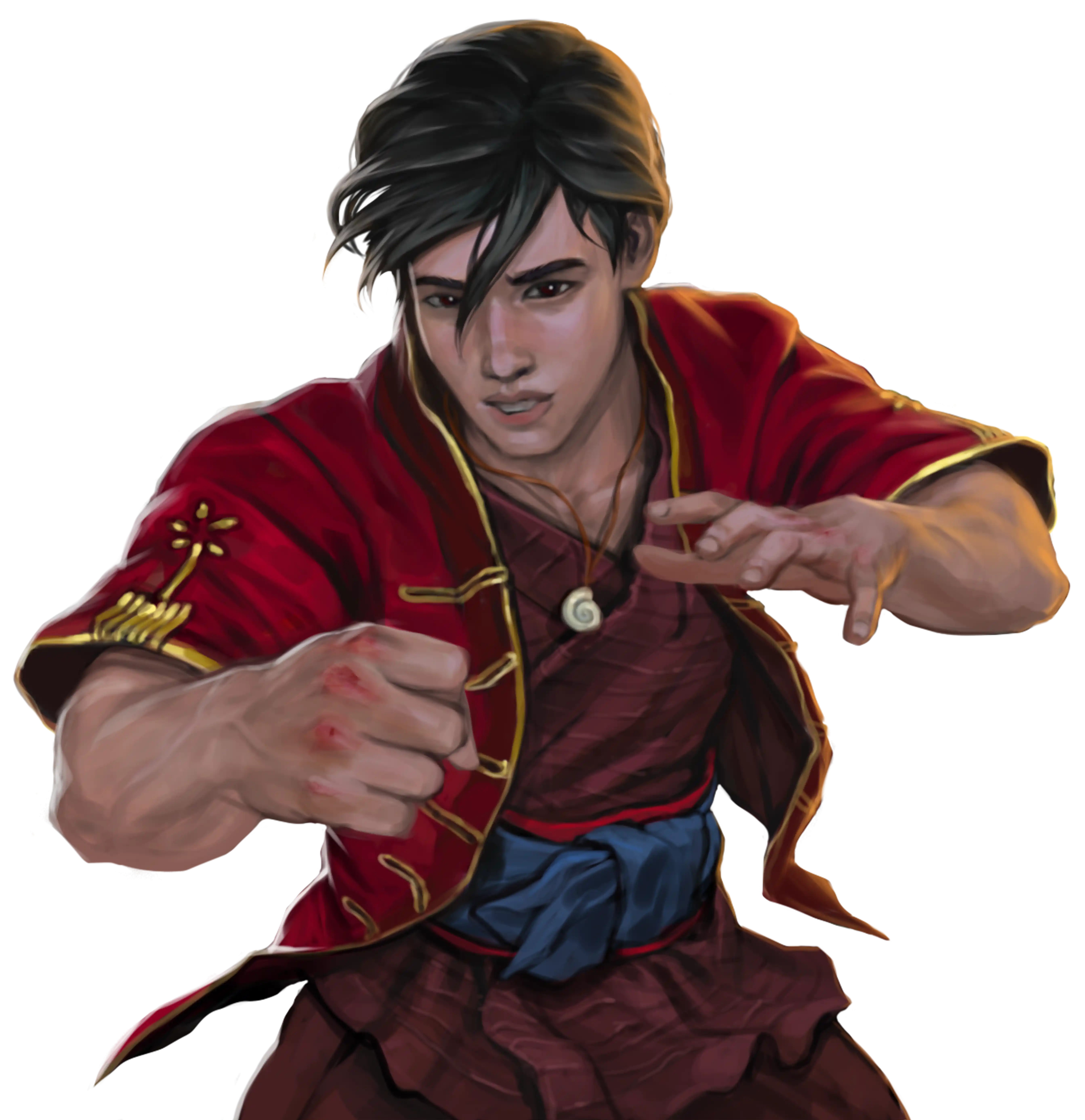 image of Ryu punching